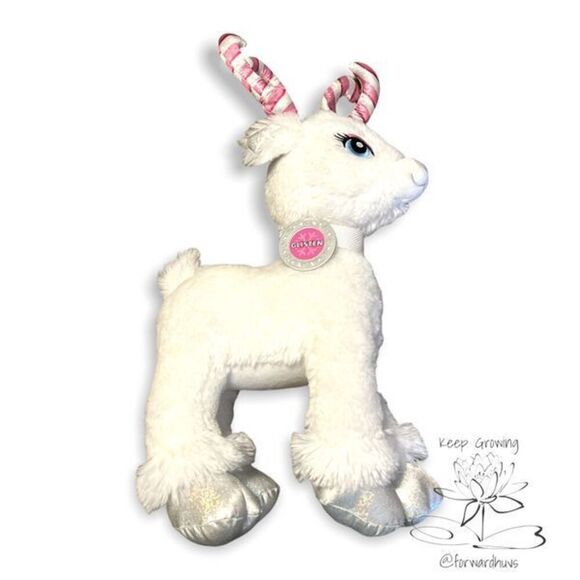 Build a Bear Candy Cane Glisten Plush - Picture 5 of 8